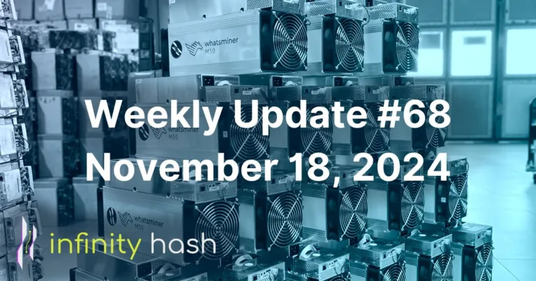 Infinity Hash Weekly Update #68 – Nov 18 2024