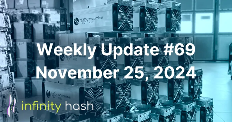 Infinity Hash Weekly Update #69 – Nov 25 2024