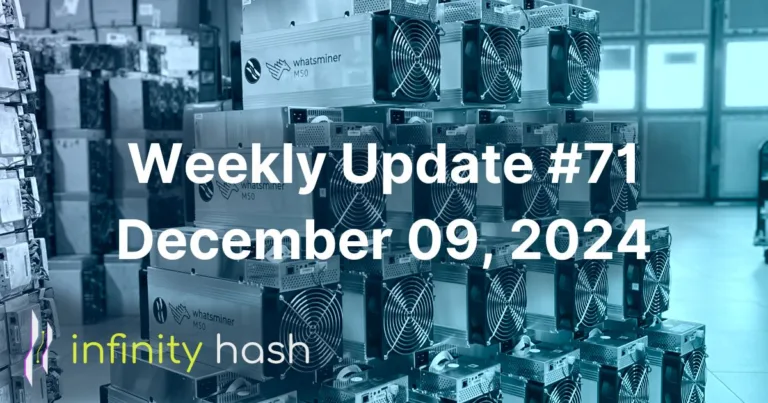 Infinity Hash Weekly Update #71 – Dec 09 2024