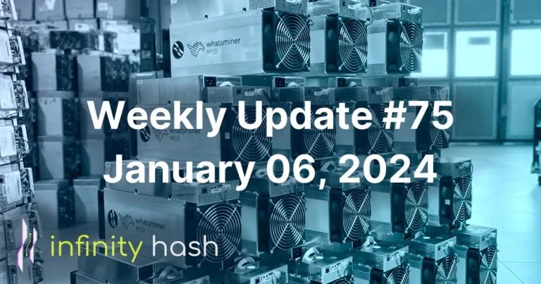 Infinity Hash Weekly Update #75 – Jan 06 2025