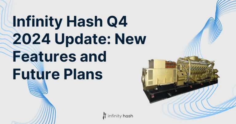 Infinity Hash Q4 2024 Update: New Features and Future Plans